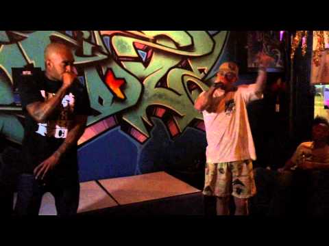 Hed UBD & Skeaz Lauren - Heat The Plate @ West Syd Hip Hop Launch, Hustle & Flow Bar, Redfern