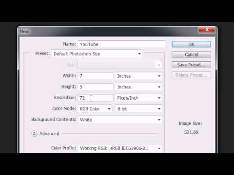 Photoshop Tutorial 1 Working with Panels