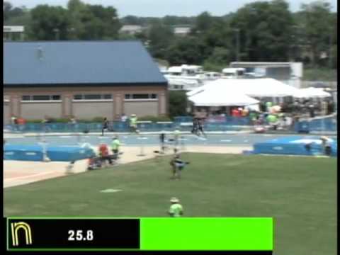Boys 400m Hurdles Heat 2 - New Balance Outdoor Nationals 2011