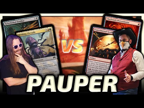 Jund Wildfire Vs MONO RED SYNTH!! [Paper Pauper MtG Gameplay] 2025
