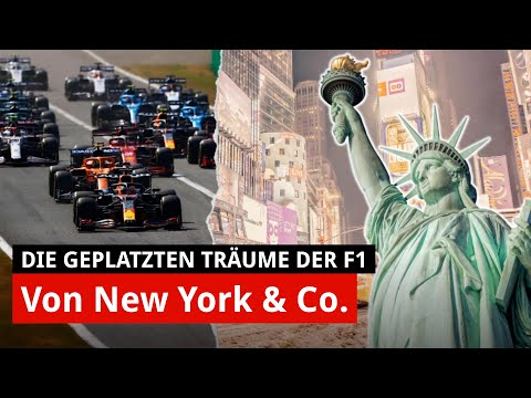 Sechs atemberaubende F1-Strecken, die nie gefahren wurden! | GP New York, London & Co.