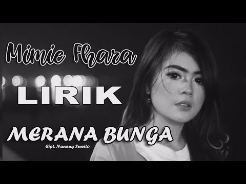 Lembut Sekali Suara Mimie Fhara - Merana Bunga | Video Lirik
