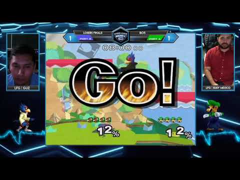 BLR4 melee 5.0 - LFG| Guzy (Falco/Fox) vs LFG| Eddy Mexico (Luigi)  - LF