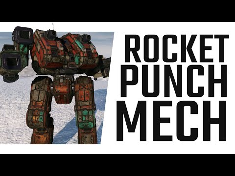 Rocket Punch Mech - Thanatos Hangover Build - Mechwarrior Online The Daily Dose #866