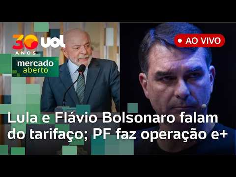 PF investiga sancionados pelos EUA e o PCC; Lula critica Flávio Bolsonaro sobre tarifaço; escala 6×1