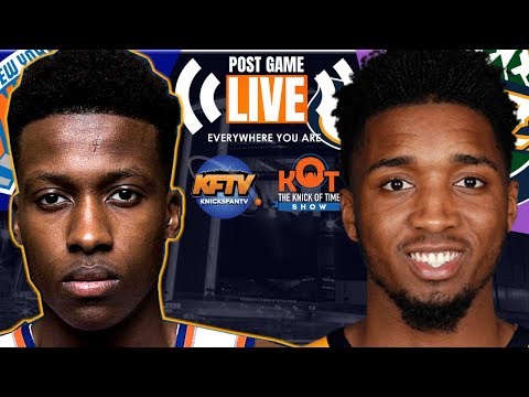 New York Knicks vs. Utah Jazz Post Game REPLAY