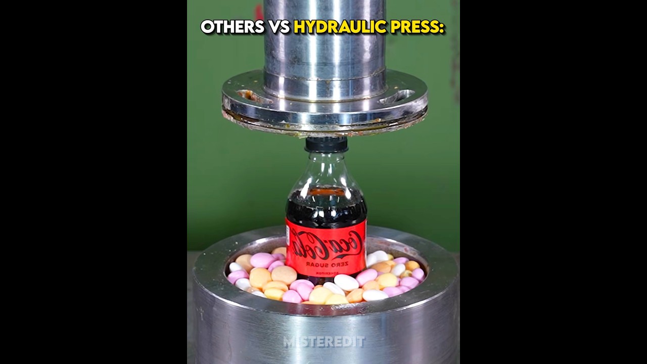 Others vs Hydraulic Press + Him ☠️