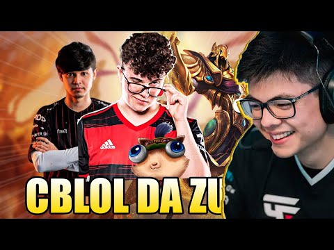 FAKER BRASILEIRO E TITAN TILTADO - ESA REACT!!