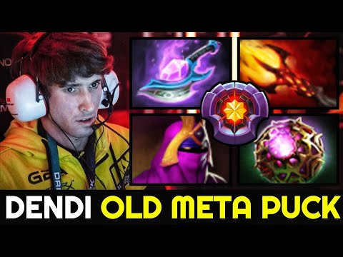 DENDI Intense Game with Old Meta Magic Build Puck