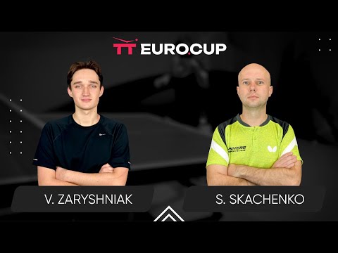 09:55 Vadym Zaryshniak - Serhii Skachenko 25.10.2024 TT Euro.Cup Ukraine Master. TABLE 4
