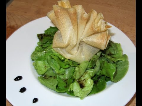 Croustillant de chèvre chaud