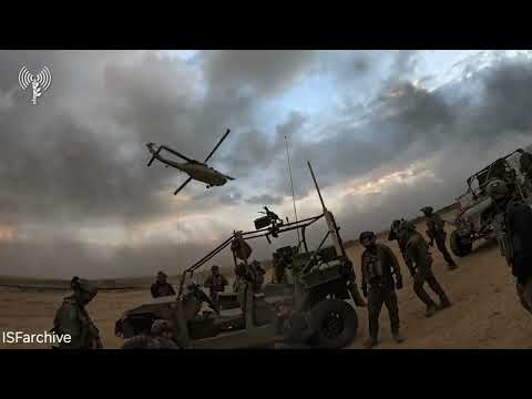 פינוי פצועים מהלחימה בעזה על ידי יחידת הניוד 5515 (31.01.24)