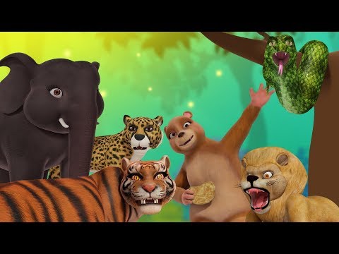 Jungle  Jungle – Animal Song | Hindi Rhymes for Children | Infobells