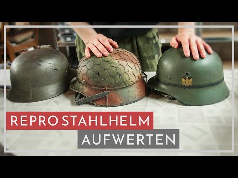 Ordentliche Repro-Stahlhelme für Film & historische Darstellungen