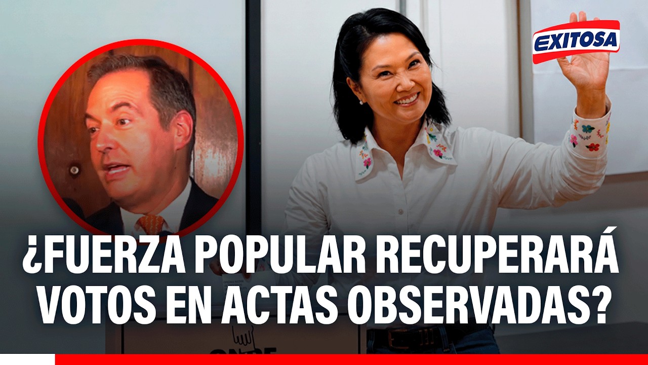 🔴🔵Carlos Díaz sostuvo que el partido recuperará votos en las actas observadas de Lima y Callao