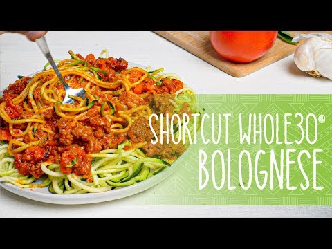 Shortcut Whole30 Bolognese | 5 Ingredient Recipe