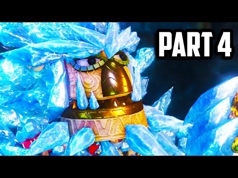 ICE KNACK POWER! Knack 2 Gameplay Walkthrough Part 4 - Chapter 3 (PS4 PRO 60fps)