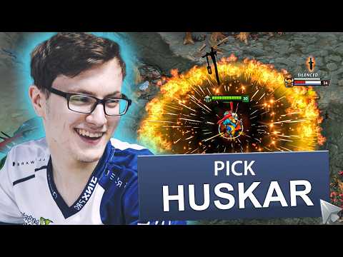 Why Miracle Pick Huskar Mid In 15k MMR
