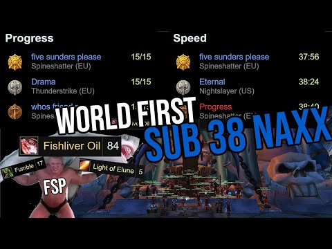 37:56 Naxxramas speedrun - five sunders please - Fury POV