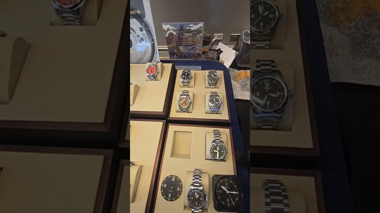 Brand New Pilot  Watch  | Minutes and Hours Chicago @CincinnatiWatchCompany