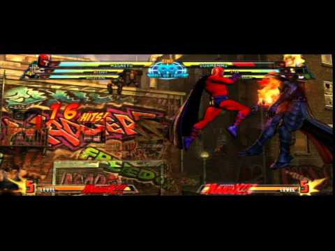 Marvel vs Capcom 3 (PS3): Magneto 59 Hit Combo