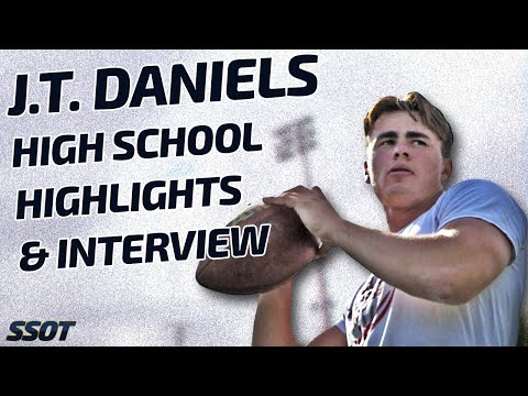 JT Daniels -  Mater Dei Quarterback - Highlights/Interview