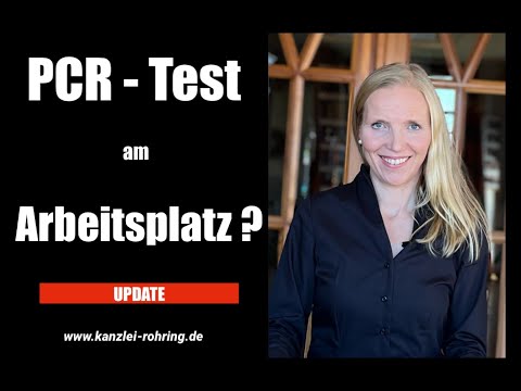 PCR Test am Arbeitsplatz ? Update 12.11.2021