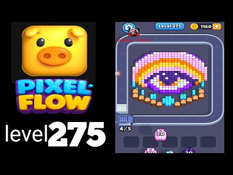 Pixel Flow Level 275 Walkthrough