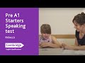 Pre A1 Starters Speaking test – Rebecca | Cambridge English
