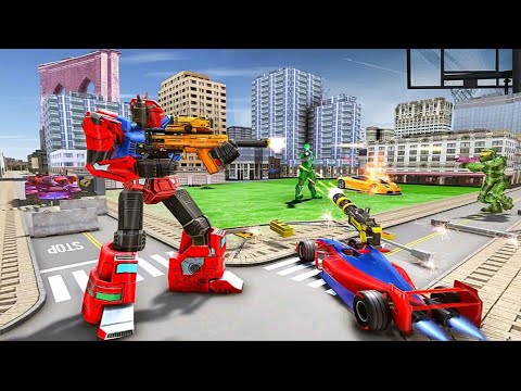 Tank Robot Car Game 2020 – Robot Dinosaur Games (Mission Mode) - Android Gameplay FHD