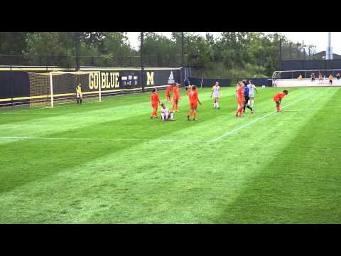 Fútbol femenil Colegial U of M vs Bowling Green