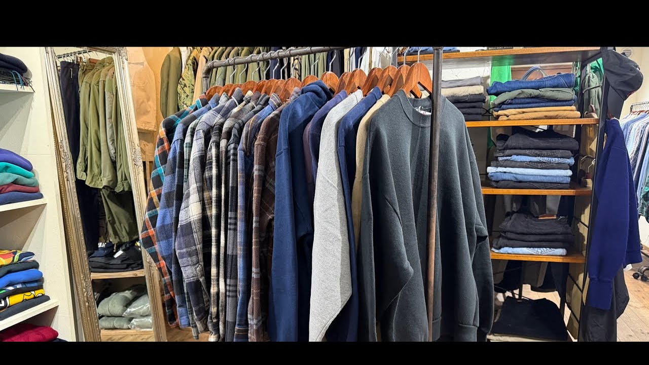 スウェット&ネルシャツ追加！