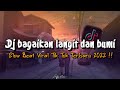 Download Lagu DJ Bagaikan Langit Dan Bumi Beat Kane!! Viral Tik Tok Terbaru 2022🎵 Mp3 Free
