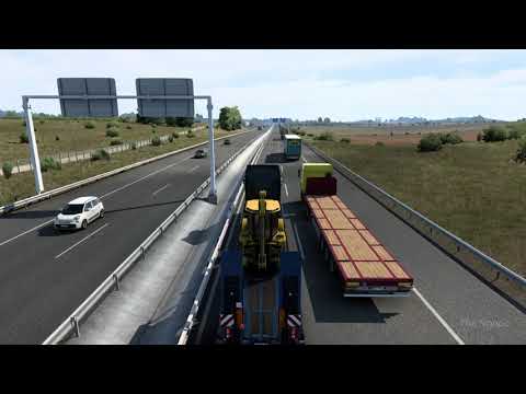 A Not so Perfect Drive FROM Burgos TO A Coruña ETS2 1.40 DLC Iberia Afternoon to Night.