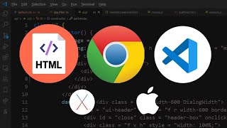 How to Run HTML in VSCode on a Mac (Localhost) Visual Studio Code Live Server / Macbook Pro / Air