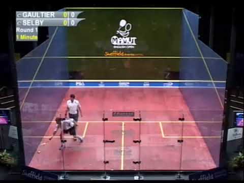 Mamut English Open Round 1 Gregory Gaultier v Daryl Selby 15/08/2006