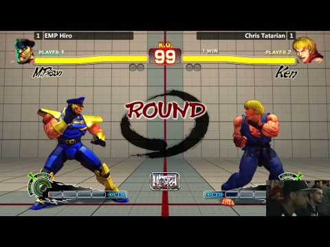 USF4 @ NEC15 Salty Suite - EMP Hiro (M. Bison) vs Chris Tatarian (Ken) [720p/60fps]