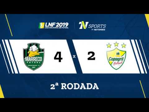 LNF2019 - Gols - 2r - Marreco 4 x 2 Copagril