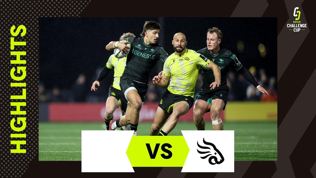 Instant Highlights - Connacht Rugby v Black Lion | EPCR Challenge Cup 2025/26