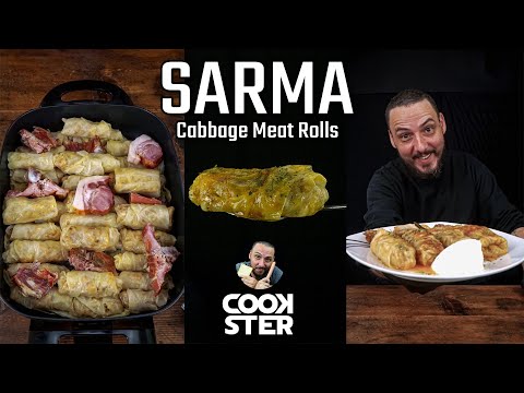 Sarme od Kiselog Kupusa / Cabbage Meat Rolls 🥬🥩 | Cookster