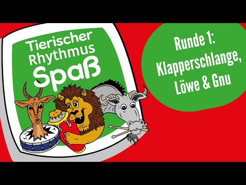 Tierischer Rhythmus-Spaß, Runde 1: Klapperschlange, Löwe, Gnu