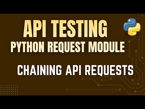 API Testing with Python Request Module Data Driven Testing with Excel JSON CSV by Mr Madan