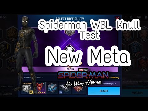 Spider Man WBL Knull Test|New Meta Breaker|Finally Spidey Become Meta - Marvel Future Fight
