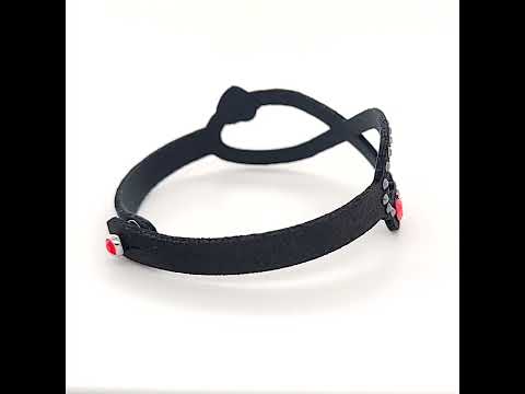 Браслет Spark из Алькантара со Swarovski Eterno Heart BZETERH2CZJLSI - фото 1 - id-p1481190119