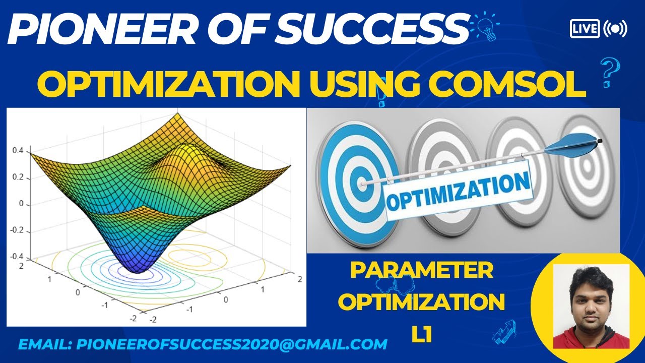 Parameter Optimization with COMSOL Multiphysics #optimization #comsol #parameter #pos