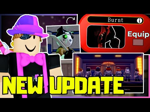 NEW BURNT SKIN COMING TO PIGGY.. + NEW SECRET PIGGY UPDATE + 2 NEW SKINS LEAKED.. | Piggy News