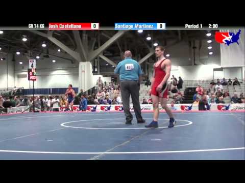 Josh Castellano vs. Santiago Martinez at 2013 Las Vegas/ASICS U.S. Open