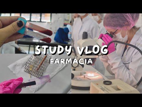 Uma Semana na Universidade de Farmácia Comigo!! Vlog! ✨️
