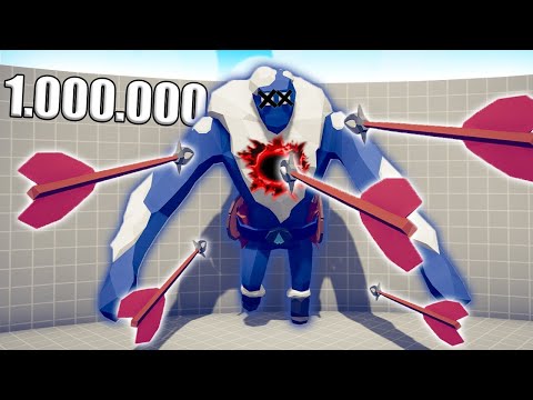 1.000.000 DAMAGE POACHER vs UNITS - TABS | Totally Accurate Battle Simulator 2024