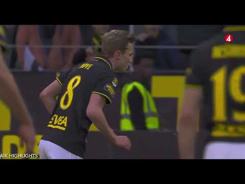 AIK Allmänna Idrottsklubben Solna Stockholm 1-0 K...
